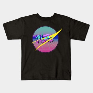 80s NASA Logo Kids T-Shirt